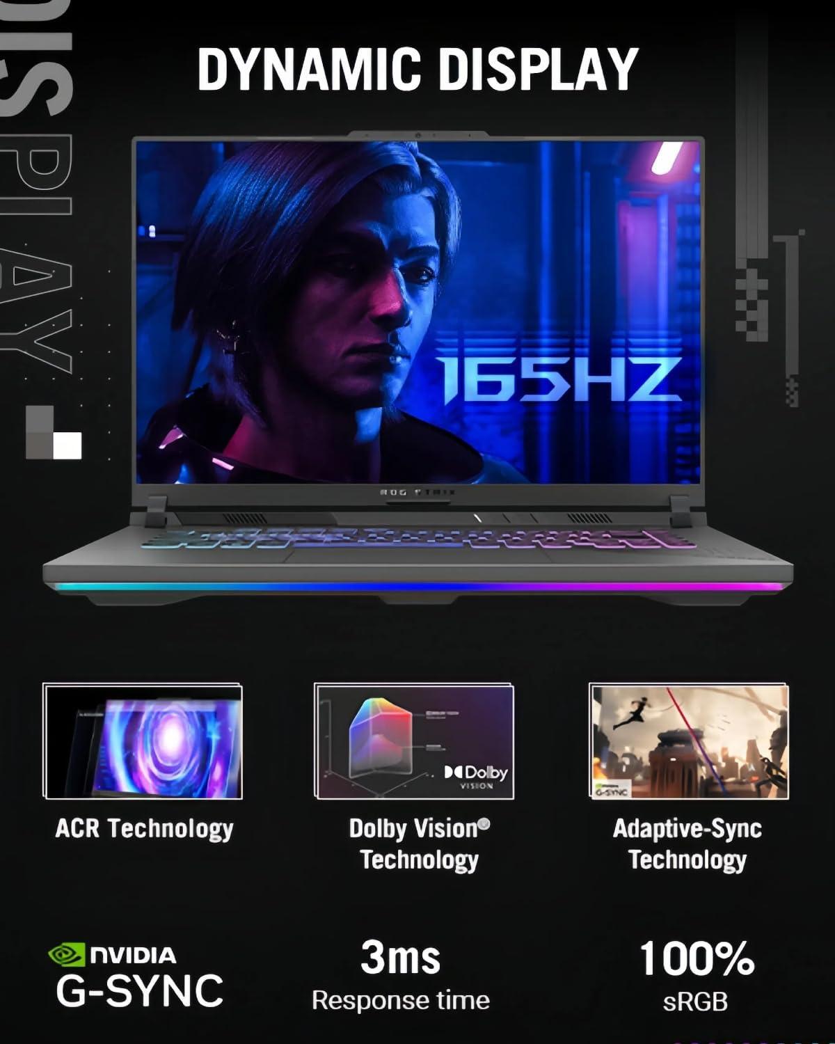 ROG G16 - KI-Workstation & Rendering-Monster, Bottleneckfrei, TGP/TDP