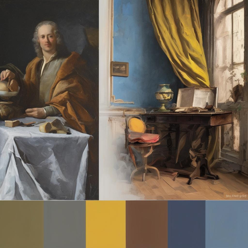 Το στυλ και οι τεχνικές του καλλιτέχνη